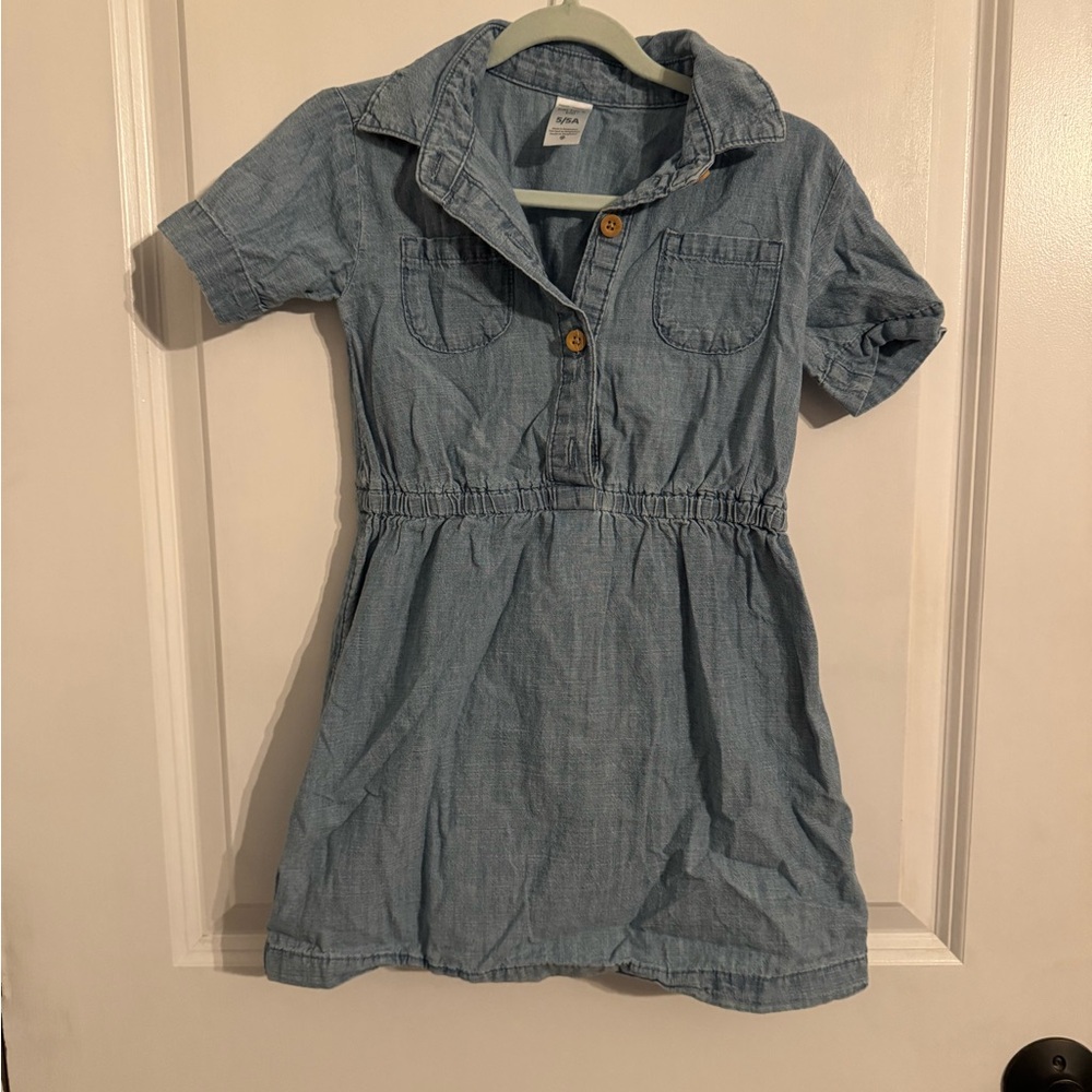 Carter's Blue Casual Kids Dress